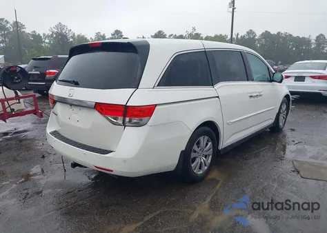 2015 Honda Odyssey Ex-L from USA, damaged, VIN 5FNRL5H68FB022052